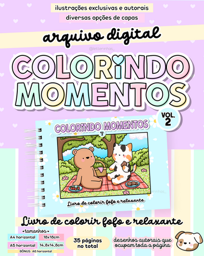 Arquivo Digital | Colorindo Momentos Volume 2